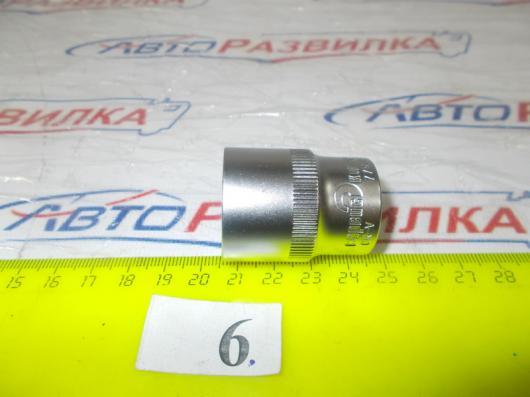 Головка 22мм  6 гранная