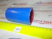 Патрубок радиатора нижний МТЗ-1221  D-55,L-100 силикон 1220-1303004 Technik Китай