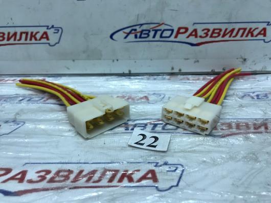 Колодка соединительная  8 контактная 6,3мм  мама+папа с проводами  904356 Nord YADA