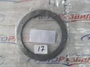 Прокладка патрубка выпуска газов ТКР для а/м КАМАЗ D-64мм 2 ушка 54115-1203023