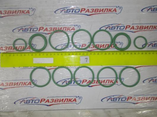 Р/к колец водяных труб двигателя ЯМЗ-240 12штук силикон 240-1306001-01